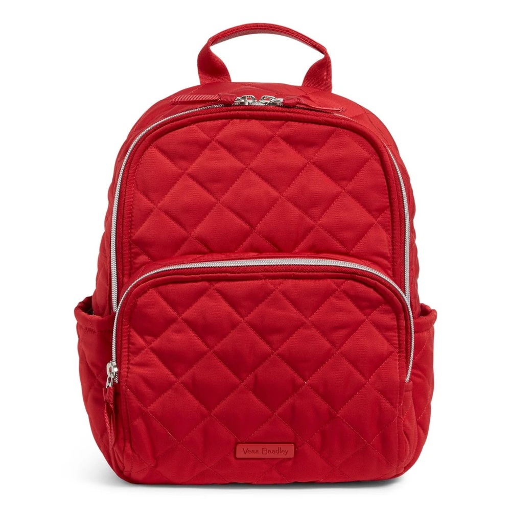 Vera Bradley Small Backpack “Cardinal Red”. NWT